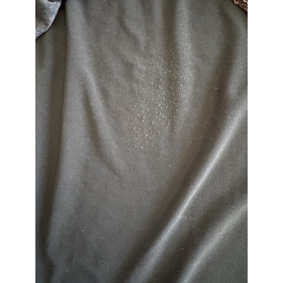 Dress Barn Layered Top Gold Black Metallic Long Sleeve Womens 14/16 Career Work - Picture 9 of 11